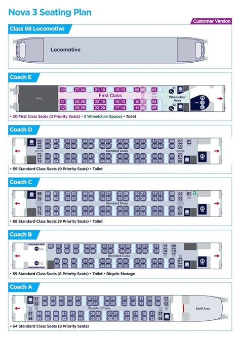 Seat Map Journey Planning .